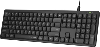 Клавиатура A4Tech FX55 черный USB slim Multimedia кабель 1.5м - купить недорого с доставкой в интернет-магазине