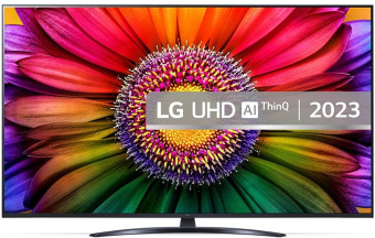 Телевизор LED LG 65" 65UR81006LJ.ARUB черный 4K Ultra HD 50Hz DVB-T DVB-T2 DVB-C DVB-S DVB-S2 USB WiFi Smart TV - купить недорого с доставкой в интернет-магазине