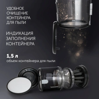 Пылесос Polaris PVC 2211 2000Вт графит/серый - купить недорого с доставкой в интернет-магазине