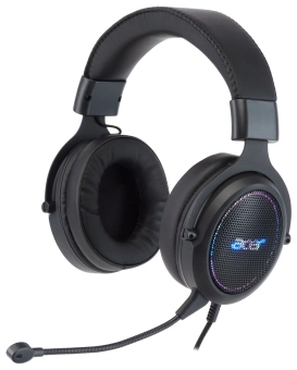 Наушники с микрофоном Acer AHW120 черный 2.1м мониторные USB оголовье (ZL.HDSCC.01C) - купить недорого с доставкой в интернет-магазине