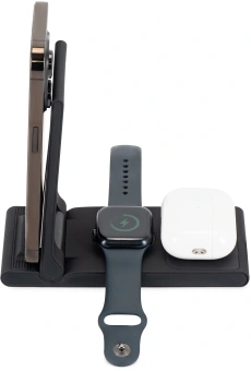 Беспроводное зар./устр. Buro CWC-QC5 15W 3A (QI) USB-C универсальное черный (CWC-QC5A15BK) - купить недорого с доставкой в интернет-магазине
