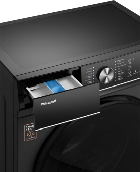 Стиральная машина Weissgauff WM 4106 D Edition класс: A+++ загр.фронтальная макс.:6кг черный инвертор - купить недорого с доставкой в интернет-магазине