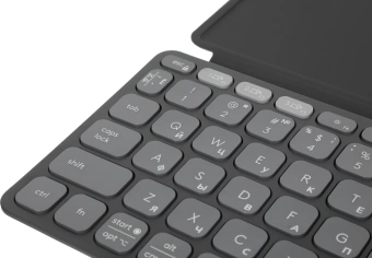 Клавиатура Logitech Keys-To-Go 2 графитовый/черный беспроводная BT slim Multimedia для ноутбука (920-012999) - купить недорого с доставкой в интернет-магазине