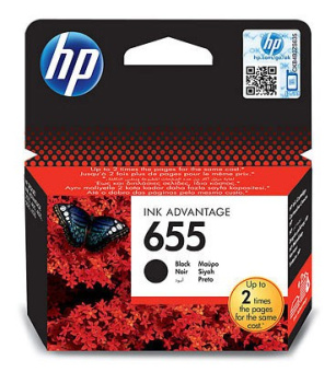 Картридж струйный HP 655 CZ109AE черный печ.гол.в компл. (550стр.) для HP DJ IA 3525/4615/4625/5525/6525 - купить недорого с доставкой в интернет-магазине