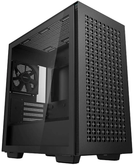 Корпус Deepcool CH370 черный без БП mATX 7x120mm 4x140mm 2xUSB3.0 audio bott PSU - купить недорого с доставкой в интернет-магазине