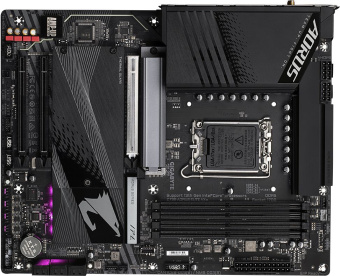 Материнская плата Gigabyte Z790 AORUS ELITE AX Soc-1700 Intel Z790 4xDDR5 ATX AC`97 8ch(7.1) 2.5Gg RAID+HDMI+DP - купить недорого с доставкой в интернет-магазине