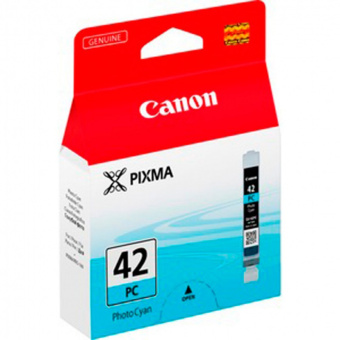 Картридж струйный Canon CLI-42PC 6388B001 фото голубой (60стр.) для Canon PRO-100 - купить недорого с доставкой в интернет-магазине