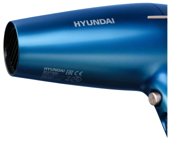 Фен Hyundai H-HDI0757 2200Вт синий - купить недорого с доставкой в интернет-магазине