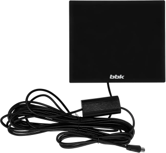 Антенна телевизионная BBK DA38 28дБ активная черный - купить недорого с доставкой в интернет-магазине