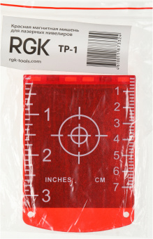 Мишень RGK TP-1 встроенный магнит (4610011873324) - купить недорого с доставкой в интернет-магазине