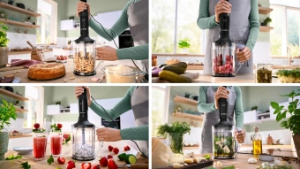 Блендер погружной Bosch MSM4B654 1000Вт черный - купить недорого с доставкой в интернет-магазине