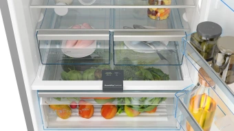 Холодильник Bosch KGN56LB31U 2-хкамерн. черный - купить недорого с доставкой в интернет-магазине