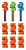 Набор инструментов для пероч.ножа Victorinox FireAnt (4.1330.B1) ассорти блистер
