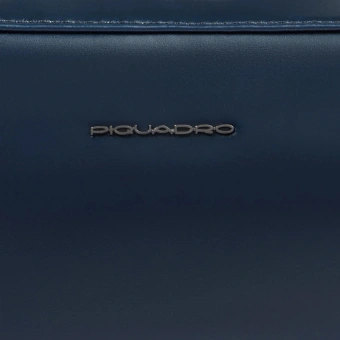Чехол для кабелей и зарядки Piquadro Blue Square AC6895B2/BLU2 синий натур.кожа - купить недорого с доставкой в интернет-магазине