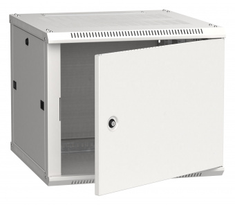 Шкаф коммутационный ITK (LWR3-09U66-MF) настенный 9U 600x600мм пер.дв.металл 2 бок.пан. 90кг серый 500мм 200град. 600мм IP20 IK10 сталь - купить недорого с доставкой в интернет-магазине