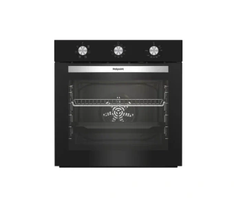 Духовой шкаф Электрический Hotpoint HETF 614 JH BL черный - купить недорого с доставкой в интернет-магазине