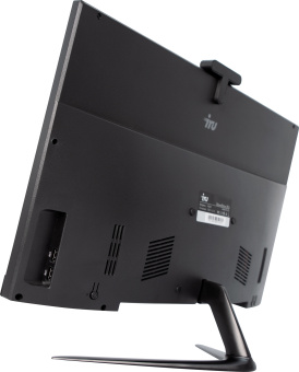 Моноблок IRU Агат 315 23.8" Full HD i5 10400 (2.9) 8Gb SSD512Gb UHDG 630 FreeDOS GbitEth WiFi BT 120W клавиатура мышь Cam черный 1920x1080 - купить недорого с доставкой в интернет-магазине