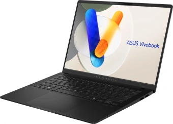 Ноутбук Asus VivoBook S14 OLED M5406NA-QD109 Ryzen 5 7535HS 16Gb SSD1Tb AMD Radeon 660M 14" OLED WUXGA (1920x1200) без ОС black WiFi BT Cam (90NB1493-M006B0) - купить недорого с доставкой в интернет-магазине