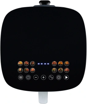 Аэрогриль Polaris PAF 6006DW 2000Вт темно-серый - купить недорого с доставкой в интернет-магазине