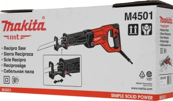 Сабельная пила Makita M4501 1010Вт 2800ход/мин - купить недорого с доставкой в интернет-магазине