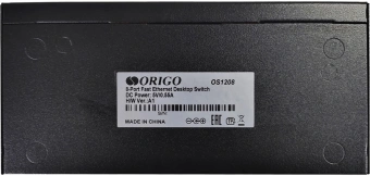 Коммутатор Origo OS1208 OS1208/A1A 8x100Мбит/с неуправляемый - цена, купить или заказать с доставкой в интернет-магазине Коммутатор Origo OS1208 OS1208/A1A 8x100Мбит/с неуправляемый - купить недорого с доставкой в интернет-магазине