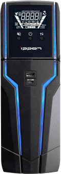 Источник бесперебойного питания Ippon Game Power Pro 1500 900Вт 1500ВА черный - купить недорого с доставкой в интернет-магазине