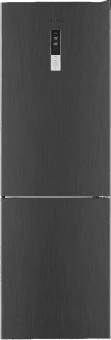 Холодильник Maunfeld MFF185NFX10 2-хкамерн. нержавеющая сталь инвертер - купить недорого с доставкой в интернет-магазине