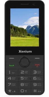 Мобильный телефон Xenium X900 черный моноблок 1.77" 320x240 Spreadtrum ThreadX RTOS 0.3Mpix GSM900/1800 MP3 - купить недорого с доставкой в интернет-магазине
