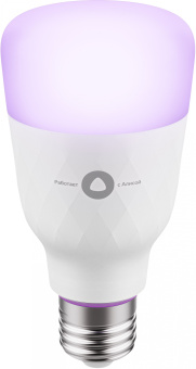 Умная лампа Yandex YNDX-00018 цветная E27 8Вт 900lm Wi-Fi (упак.:1шт) (YNDX-00018) - купить недорого с доставкой в интернет-магазине
