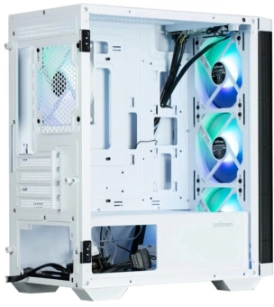 Корпус Zalman M4 белый без БП mATX 4x120mm 2x140mm 1xUSB2.0 2xUSB3.0 audio bott PSU - купить недорого с доставкой в интернет-магазине