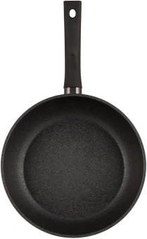 Сковорода Rondell Buffalo RDA-1483 круглая 28см покрытие: Xylan Plus ручка несъемная (без крышки) черный - купить недорого с доставкой в интернет-магазине