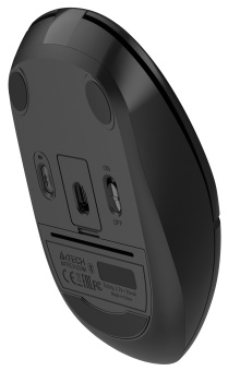Мышь A4Tech Fstyler FB12 черный оптическая (1200dpi) беспроводная BT/Radio USB (3but) - купить недорого с доставкой в интернет-магазине