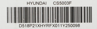 Холодильник Hyundai CS5003F 2-хкамерн. белый инвертер - купить недорого с доставкой в интернет-магазине
