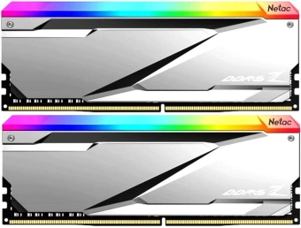 Память DDR5 2x16GB 6800MHz Netac NTZED5P68DP-32S Z RGB RTL Gaming PC5-54400 CL34 DIMM ECC 288-pin 1.4В kit с радиатором Ret - купить недорого с доставкой в интернет-магазине