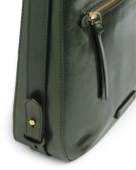 Сумка The Bridge Ingrid 04572501/I2 темно-зеленая натур.кожа - купить недорого с доставкой в интернет-магазине