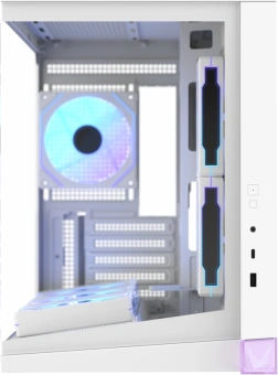 Корпус Formula Crystal Z4M белый без БП mATX 2x120mm 1xUSB2.0 1xUSB3.0 audio bott PSU - купить недорого с доставкой в интернет-магазине