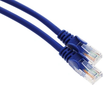 Патч-корд Lanmaster LAN-PC45/U5E-3.0-BL UTP RJ-45 вил.-вилка RJ-45 кат.5E 3м синий LSZH (уп.:1шт) - купить недорого с доставкой в интернет-магазине