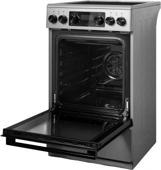 Плита Электрическая Midea MFO-D4E20T9E(SL) серый/черный стеклокерамика (без крышки) - купить недорого с доставкой в интернет-магазине