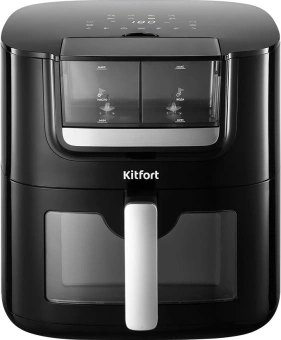 Аэрогриль Kitfort КТ-8159 7л 1800Вт черный - купить недорого с доставкой в интернет-магазине