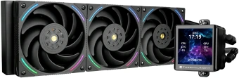 Система водяного охлаждения Thermalright Frozen Vision 360 V2 ARGB Soc-AM5/AM4/1200/1700/1851 черный 4-pin 27dB Al LCD Ret (F-VISION-360-BL-ARGB-V2) - купить недорого с доставкой в интернет-магазине