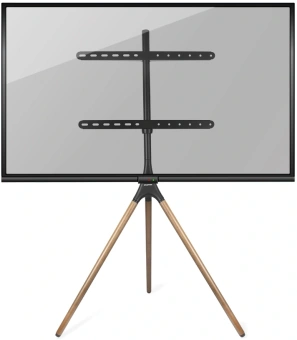 Стойка для телевизора Kromax OMEGA-11 серебристый/береза 32"-70" макс.35кг напольный фиксированный - купить недорого с доставкой в интернет-магазине