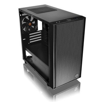 Корпус Thermaltake Versa H17 window черный без БП mATX 2xUSB2.0 1xUSB3.0 audio bott PSU - купить недорого с доставкой в интернет-магазине