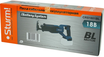 Сабельная пила Sturm! CRS1801BL аккум. 2800ход/мин - купить недорого с доставкой в интернет-магазине