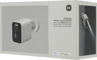 Камера видеонаблюдения IP Xiaomi Outdoor Camera BW300 Wi-Fi 3.13-3.13мм цв. корп.:белый/черный (BHR8303GL) - купить недорого с доставкой в интернет-магазине
