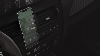 Держатель Uzay магнитный черный для смартфонов (UZ-MM-01-BK) - купить недорого с доставкой в интернет-магазине