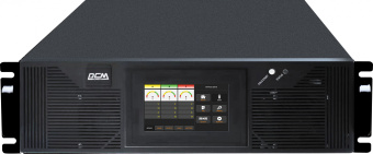 Источник бесперебойного питания Powercom VGD-II-10K33RM 10000Вт 10000ВА черный - купить недорого с доставкой в интернет-магазине