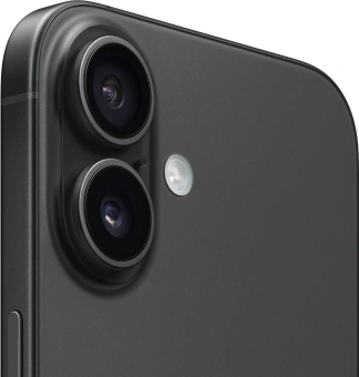 Смартфон Apple A3287 iPhone 16 256Gb черный моноблок 3G 4G 1Sim 6.1" 1179x2556 iOS 18 48Mpix 802.11 a/b/g/n/ac/ax/be NFC GPS Protect - купить недорого с доставкой в интернет-магазине