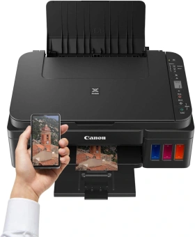 МФУ струйный Canon Pixma G3416 (2315C052) A4 WiFi черный - купить недорого с доставкой в интернет-магазине