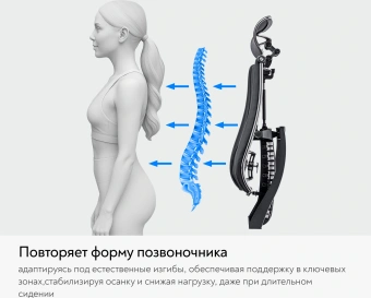 Кресло руководителя эргономичное Метта Yoga 4DF B2-12D - GoyaLE темно-серый сиденье темно-серый велюр с подголов. крестов.5-луч. металл хром - купить недорого с доставкой в интернет-магазине
