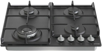 Газовая варочная поверхность Gorenje GW641EXB черный - купить недорого с доставкой в интернет-магазине